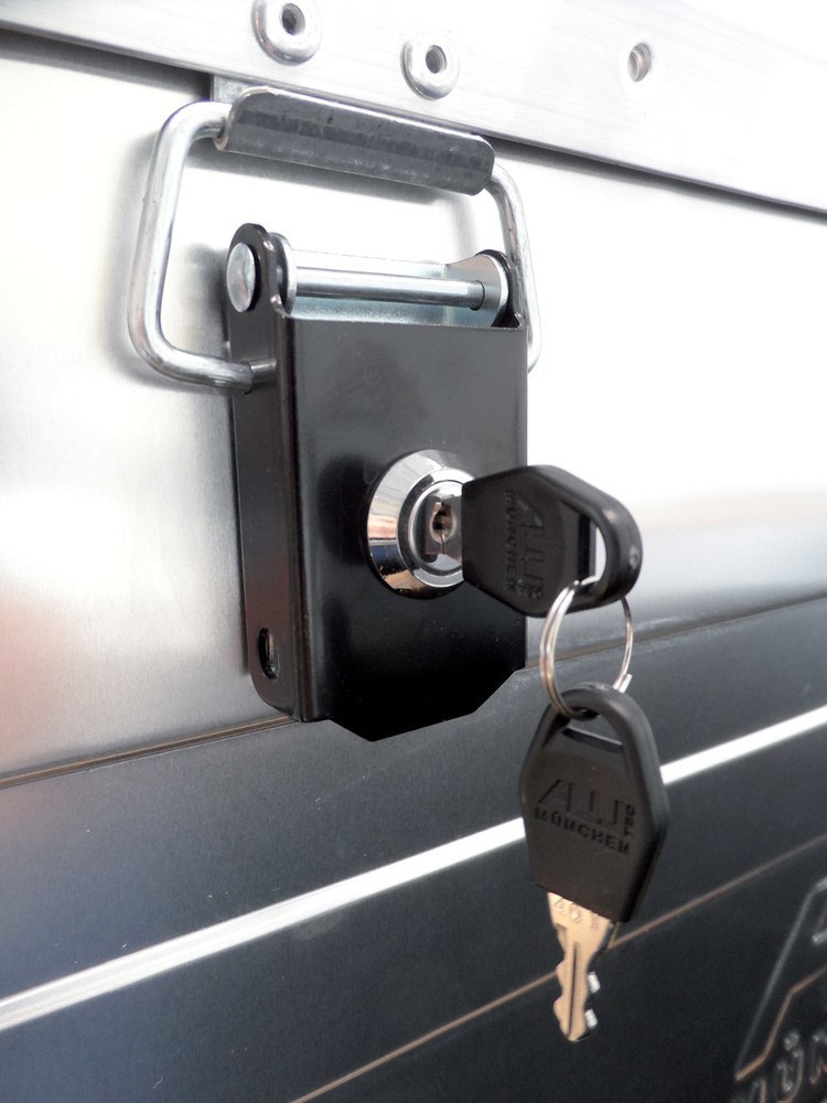ALUTEC MÜNCHEN Zylinderschloss mit 2 Schlüsseln, für Alubox Produktbild img1 L