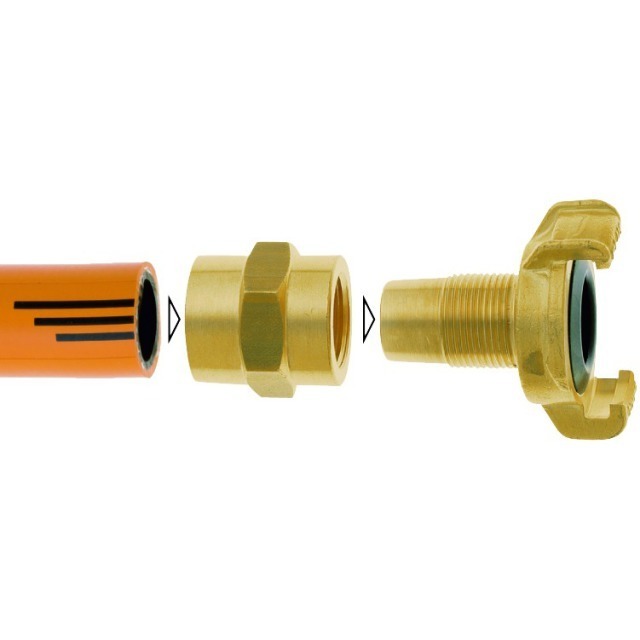 GEKA® plus-Gewindestück XK, IG, mit Schlauchfassung Produktbild img2 L