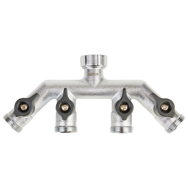 GEKA® plus-Vierwegeventil, Stecksystem Produktbild img1 L