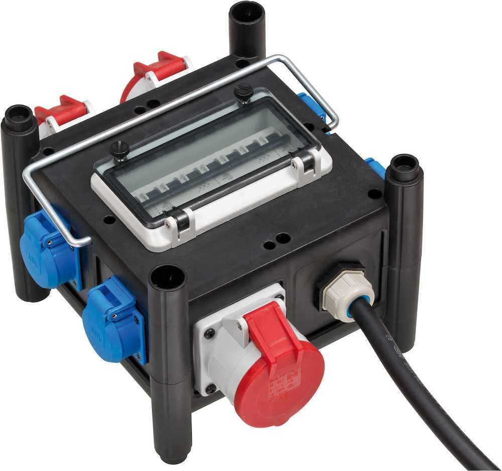 brennenstuhl Stromverteiler 2m H07RN-F5G4.0, 4x 230V Produktbild img2 L