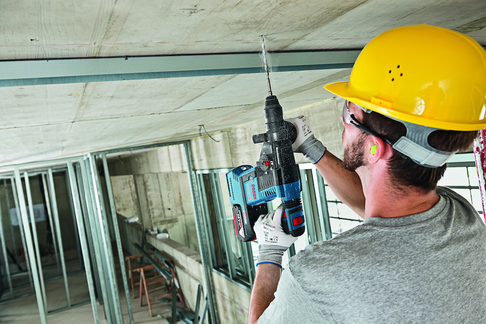 BOSCH Akku-Bohrhammer SDS-plus GBH 18V-26 F, Solo Version, L-BOXX Produktbild img10 L