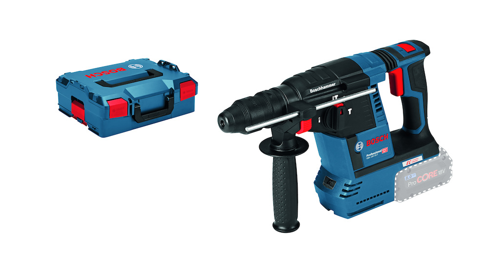 BOSCH Akku-Bohrhammer SDS-plus GBH 18V-26 F, Solo Version, L-BOXX Produktbild img2 L