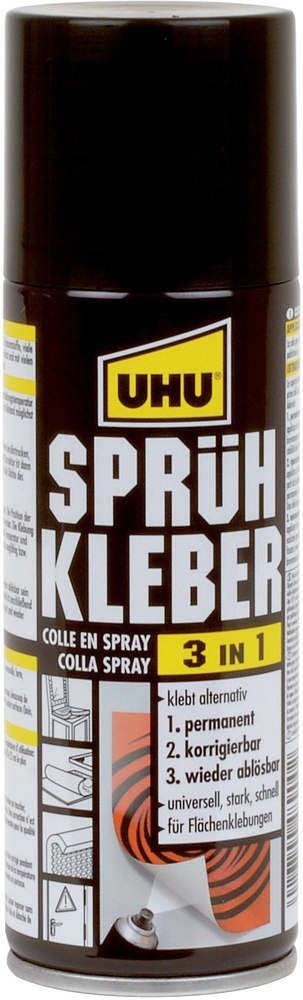 UHU Sprühkleber 3 in 1 200ml Dose Produktbild img2 L