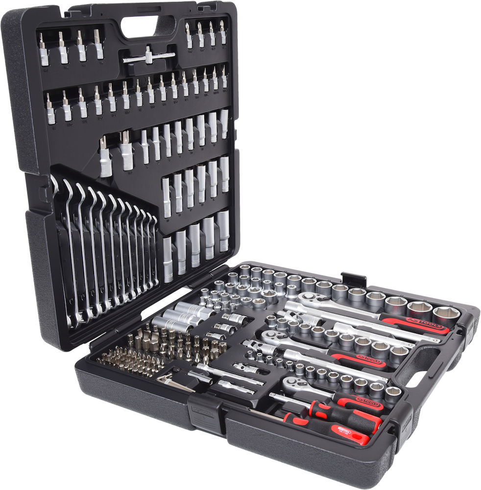 KS TOOLS 1/4"+3/8"+1/2" Steckschlüssel-Satz, 216-teilig Produktbild img12 L
