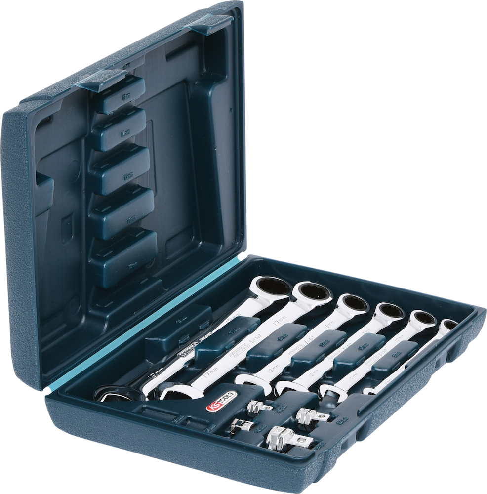 KS TOOLS Ratschenschlüssel-Satz 10-teilig 8-19mm gerade Produktbild img5 L