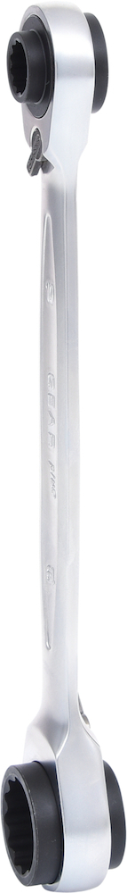 KS TOOLS 4 in 1 GEARplus umschaltbar Doppel-Ratschenringschlüssel, 10x13x17x19mm Produktbild img10 L