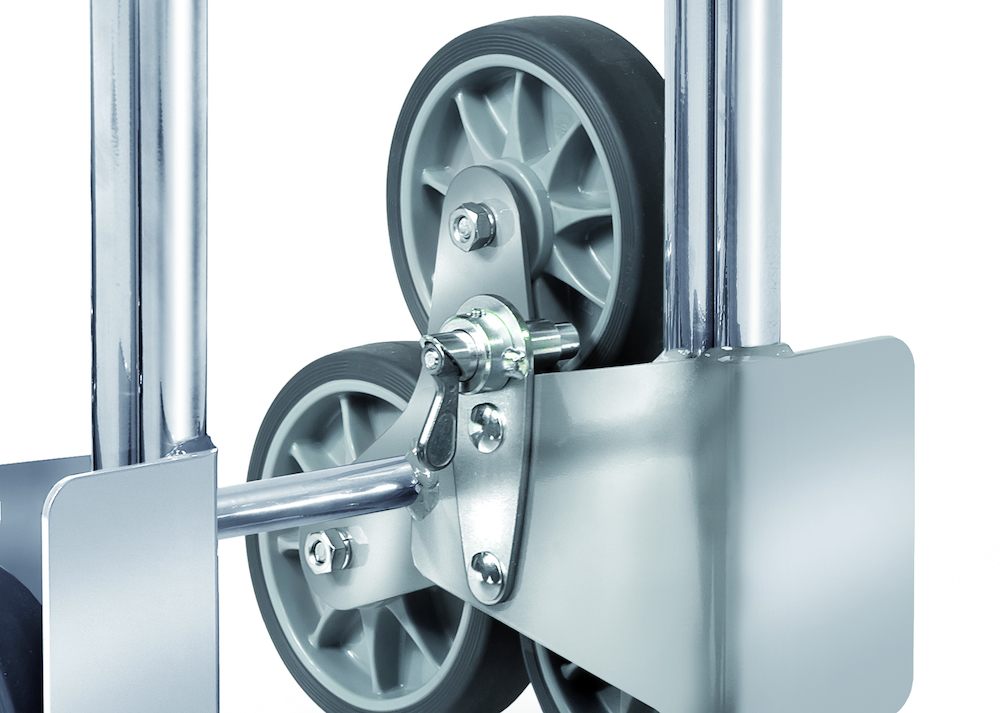 fetra Sternfeststeller für Stapelkarre 6 Rollen 2kg blau Produktbild img2 L