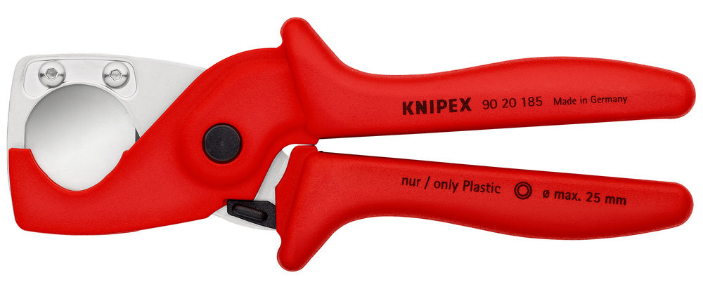 KNIPEX Rohrschneider 90 20 185 verchromt GFK ø25mm 185mm Produktbild img1 L