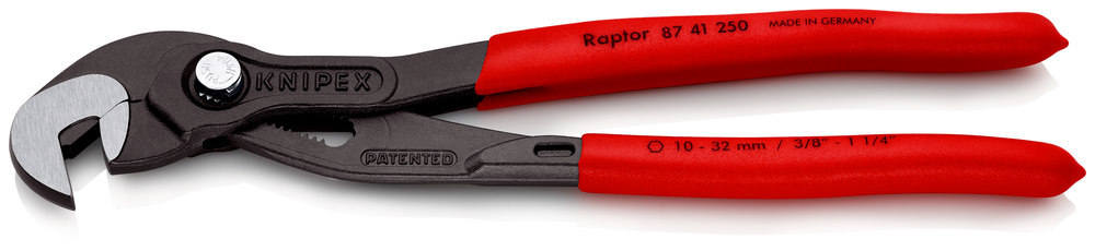 KNIPEX Schraubzange 250mm mit Kunststoff-Griffhüllen Produktbild img1 L