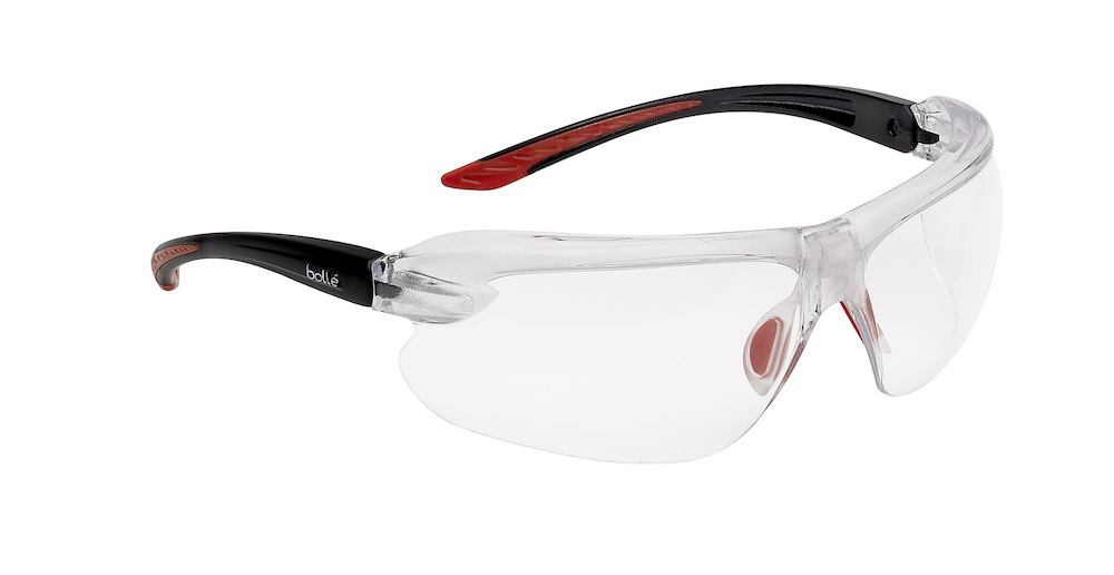 Bollé Safety Bügelbrille IRI-s, schwarz/klar Produktbild img2 L