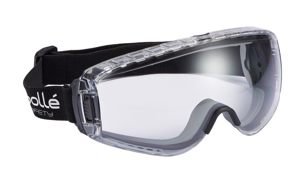 Bollé Safety Vollsichtbrille PILOT, farblos/klar Produktbild img2 L