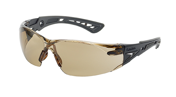 Bollé Safety Bügelbrille RUSH+, bernstein/bernstein Produktbild img1 L