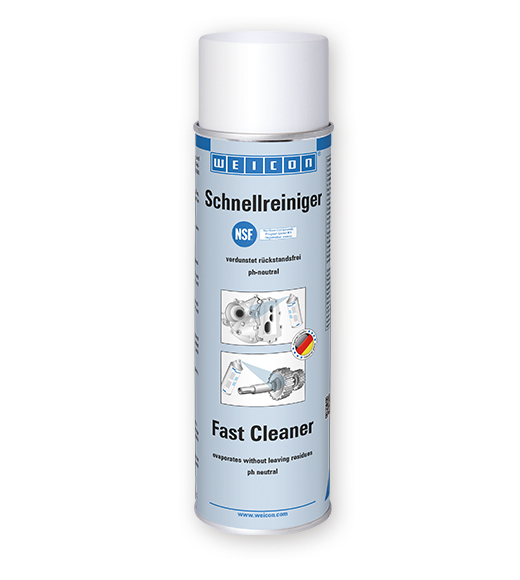WEICON Schnellreiniger | Reiniger und Entfetter für den Lebensmittelbereich NSF A1 | 500 ml | farblos, transparent Produktbild img1 L