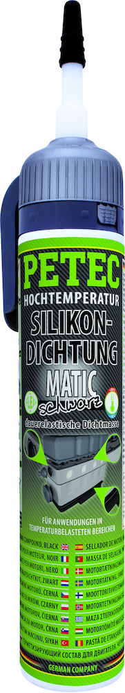 PETEC Silikondichtung 200ml schwarz Produktbild img1 L