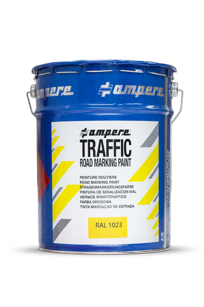 AMPERE TRAFFIC PAINT Straßenmarkierungsfarbe Traffic Paint 5kg grün Produktbild img1 L