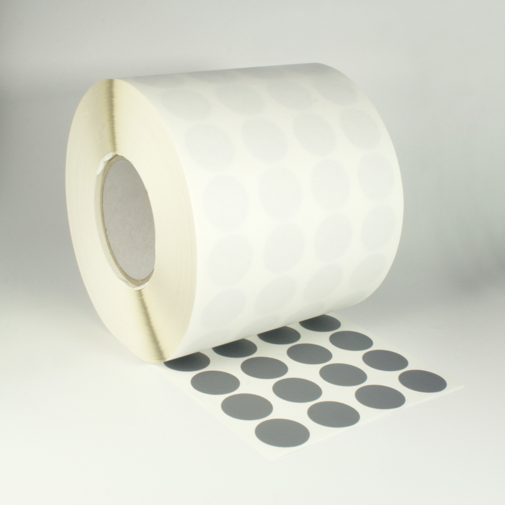 Gerlinger Ronden aus Gewebeklebeband, 30mm, grau Produktbild img1 L