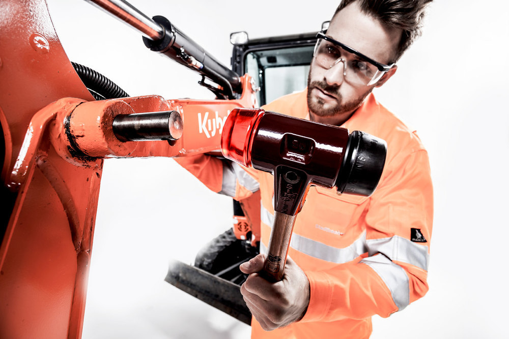 Halder SIMPLEX-Schonhammer, Gummikomposition Produktbild img11 L