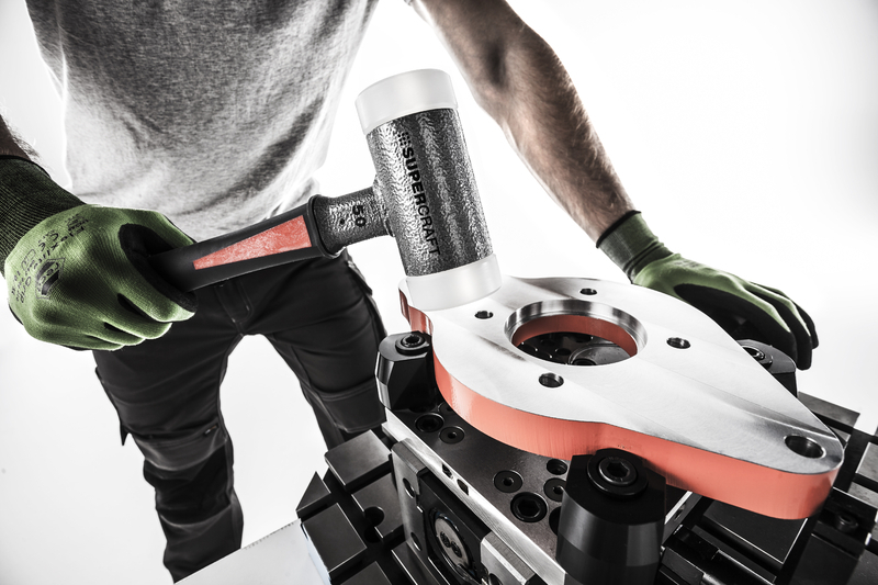 Supercraft Schonhammer  Nylon, hart, rückschlagfrei, 3-Komponentenstiel Produktbild img2 L