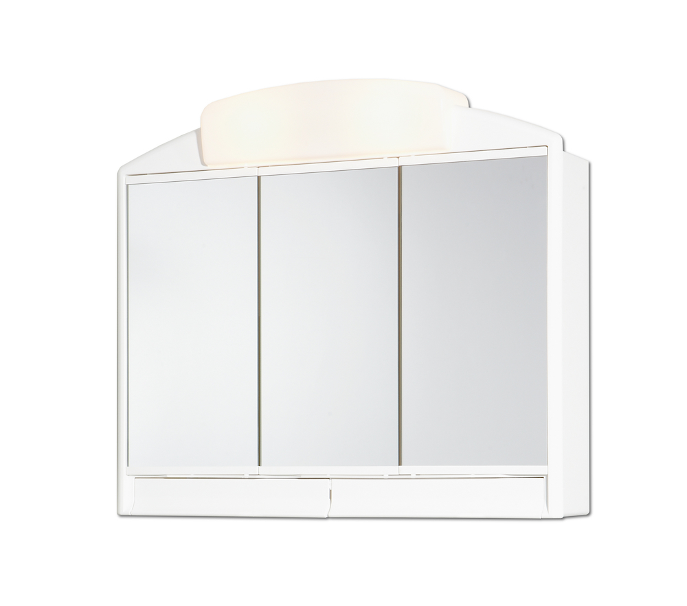 jokey Spiegelschrank Rano LED weiß 59 x 51 x 16(14) cm Produktbild img1 L