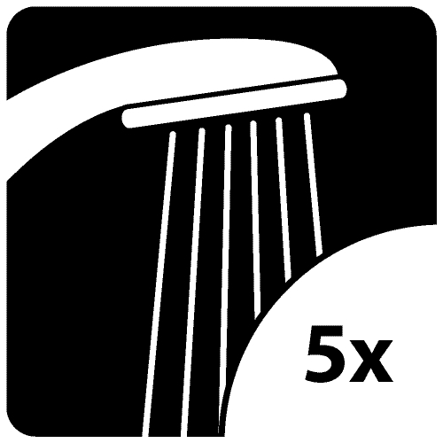 Sanitop-Wingenroth Handbrause Prana 5 chrom Produktbild img6 L