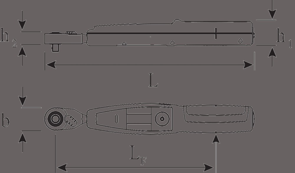 STAHLWILLE Elektronischer Drehmomentschlüssel SENSOTORK® m.fest eingebauter Feinzahnknarre Nr.701/2 1-20 N·m 4kant-Antrieb 1/4" Produktbild img4 L
