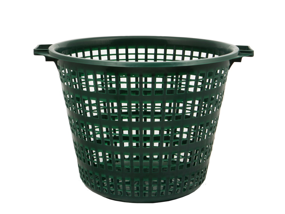 Kunststofftechnik S & W / JOPA Gartenkorb 50 kg, grün, rund Produktbild img1 L