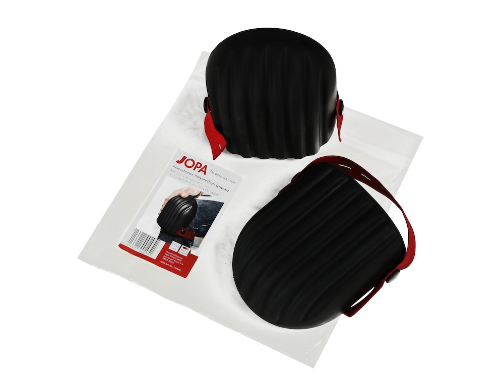 Kunststofftechnik S & W / JOPA Knieschoner schwarz, Größe S, DIN EN 14404 Produktbild img2 L