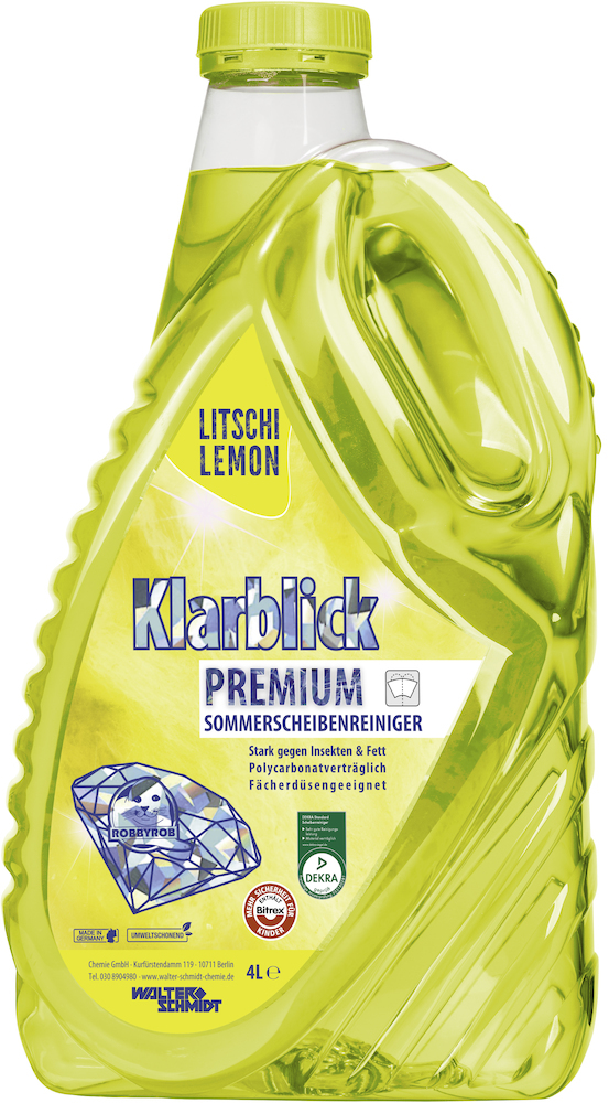 Robbyrob DEKRA Scheibenreiniger 4L Litschi Lemon Premium Produktbild img1 L