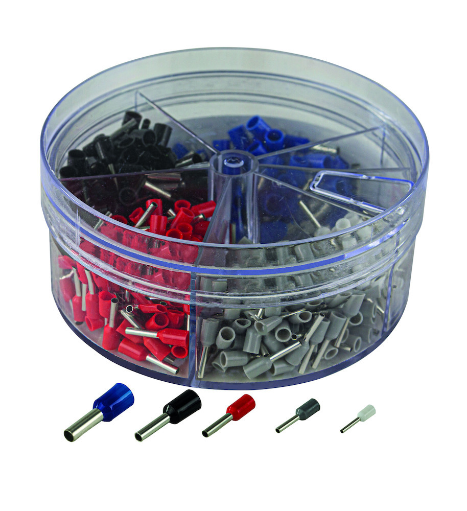 REV Ader-Endhülsen-Set farbig sortiert 400 Stk. Produktbild img1 L
