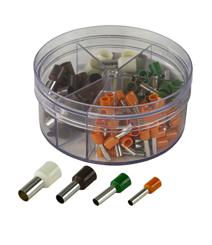 REV Ader-Endhülsen-Set farbig sortiert 100 Stk. Produktbild img1 L