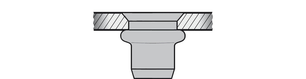 Gesipa Blindnietmutter Alu, Senkkopf 90° Produktbild img3 L