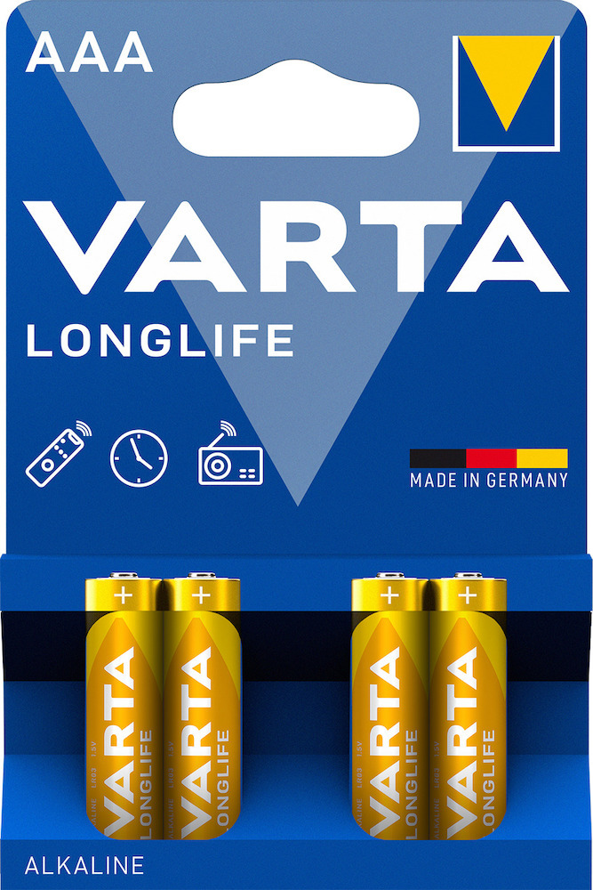 VARTA Batterie LONGLIFE AAA Produktbild img2 L