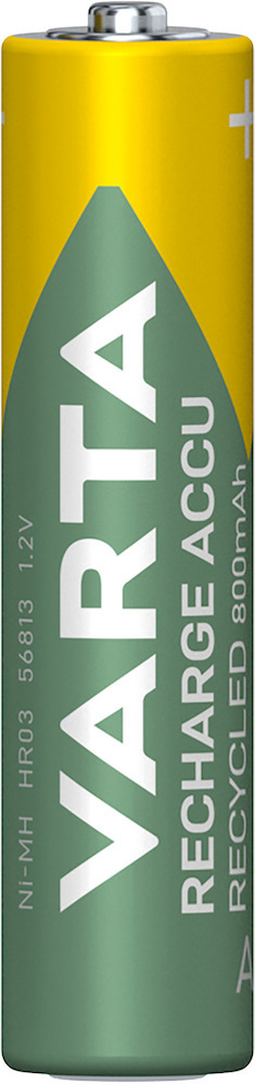 VARTA ACCU Recycled AAA 800mAh Produktbild img1 L