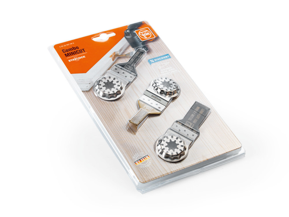 Fein Zubehör-Set für Multitools Combo Starlock MINI CUT, 3-teilig Produktbild img2 L