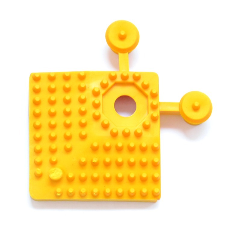 ECOGRIP Yoga Grid Ecke (4 St) 6 x 6 cm Gelb Produktbild img1 L