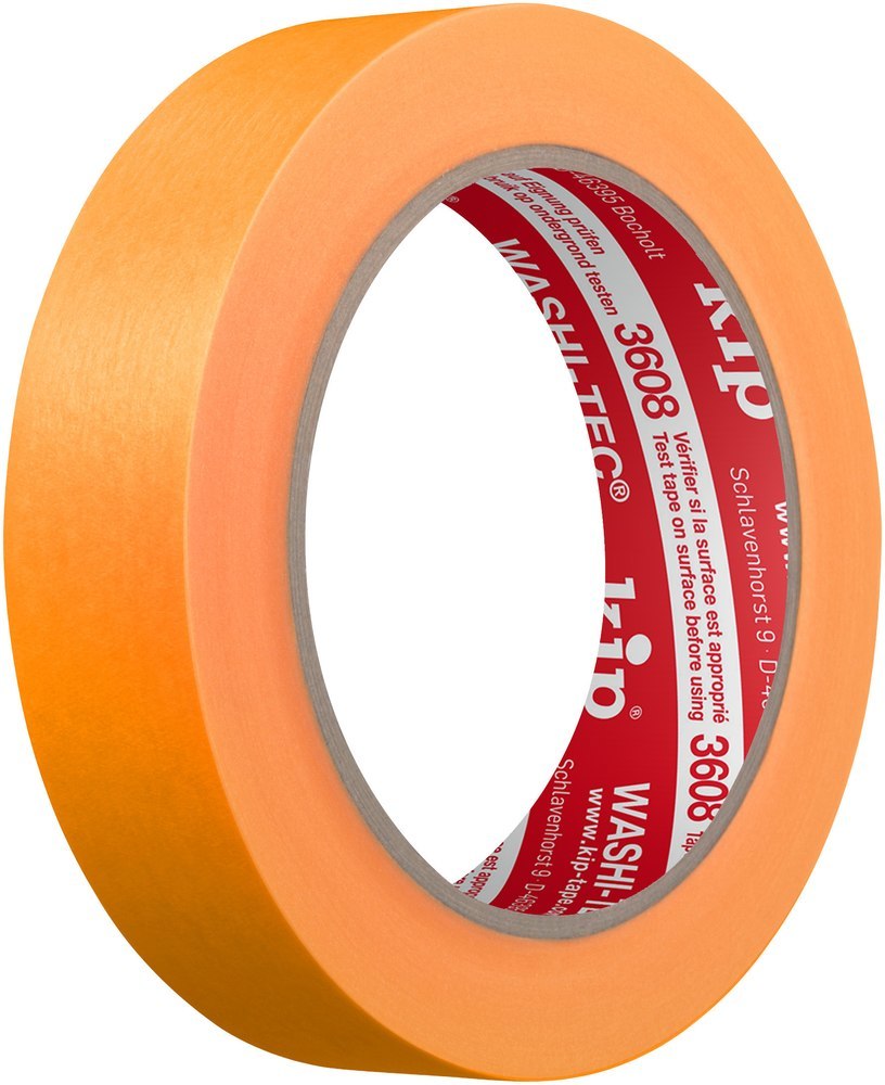 WASHI-TEC® Goldkrepp® orange, 24mm x 50m Produktbild img1 L