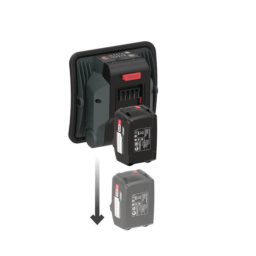 SCANGRIP Handflutlichtstrahler, 2000 Lumen für CAS Akku-System Produktbild img3 L