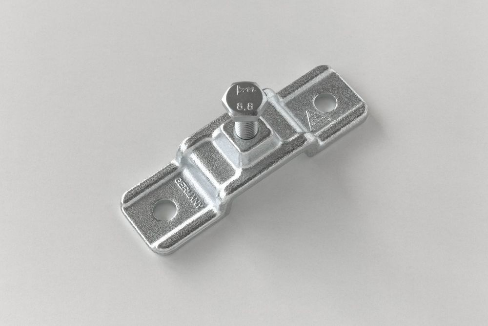 FBS Industry Rungenhalter 4910 verzinkt mit Stellschrauben 10 x 25 Produktbild img1 L