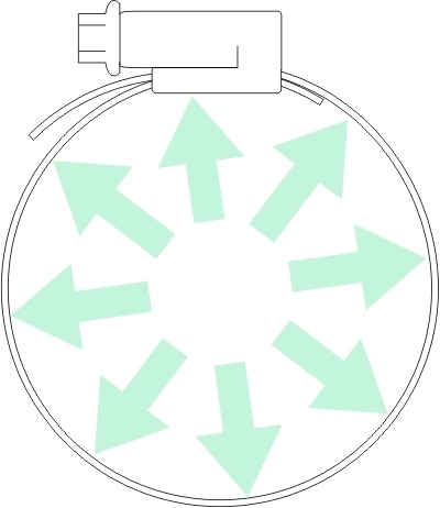 NORMACLAMP NORMA Schneckengewindeschelle Produktbild img3 L