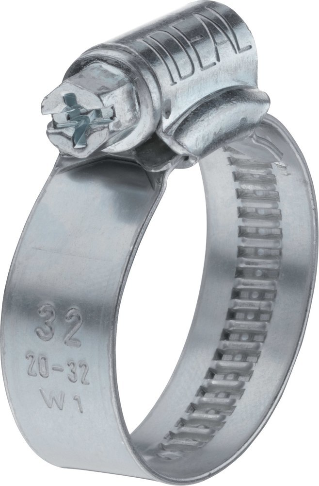 IDEAL Schlemper-klemme Schlauchschelle,W1,Stahl (ST),verz.,80-100mm,12mm Produktbild img1 L