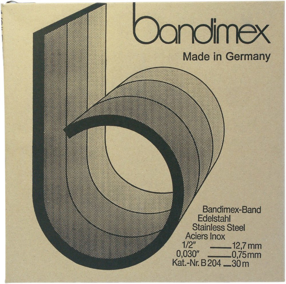 bandimex Stahlband, Edelstahl 1.4301, Breite 19mm, Länge 30m Produktbild img3 L