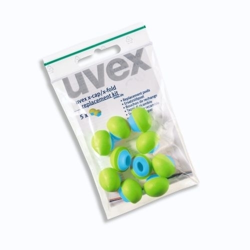 uvex x-cap/x-fold Ersatzstöpsel, SNR 24dB, 12x 5 Paar Produktbild img1 L