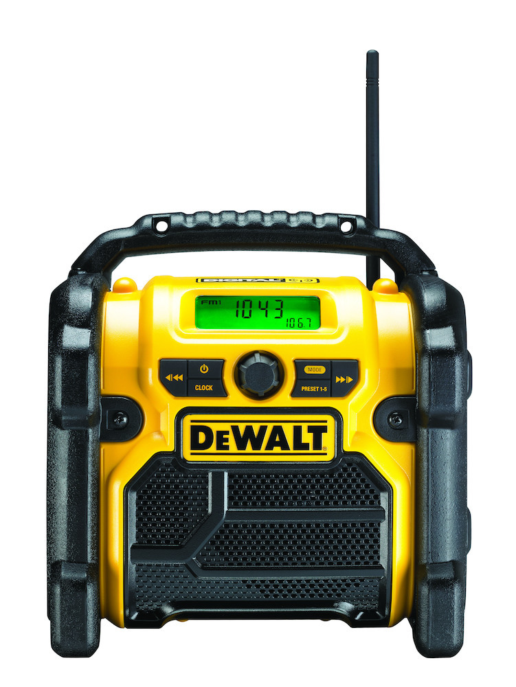 DeWALT Akku- und Netz-Radio DCR020 für 10,8 - 18V Produktbild img1 L