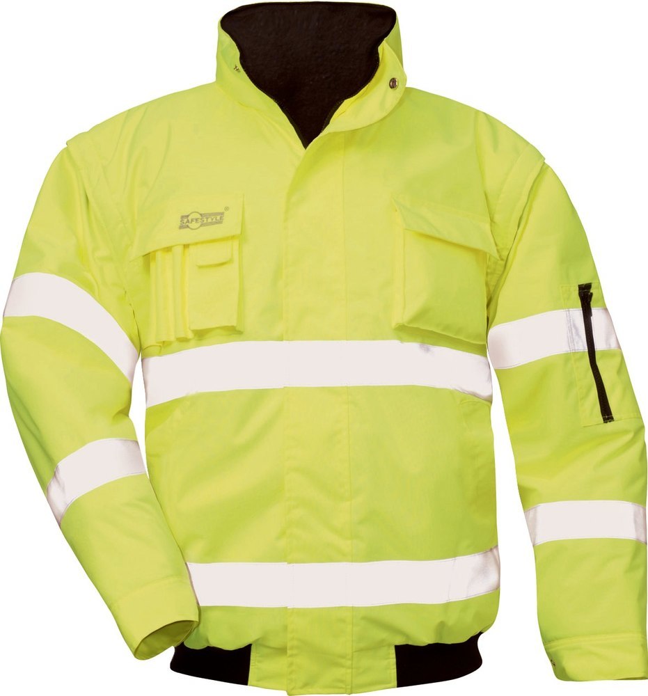 SAFESTYLE Warnschutz-Pilotenjacke ROLAND 23522, warngelb, Größe S Produktbild img1 L