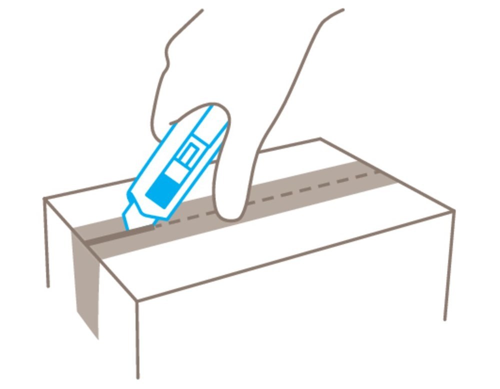 MARTOR MDP-Messer SECUNORM PROFI25 MDP mit Trapezklinge 199 | 1 Stück Produktbild img24 L