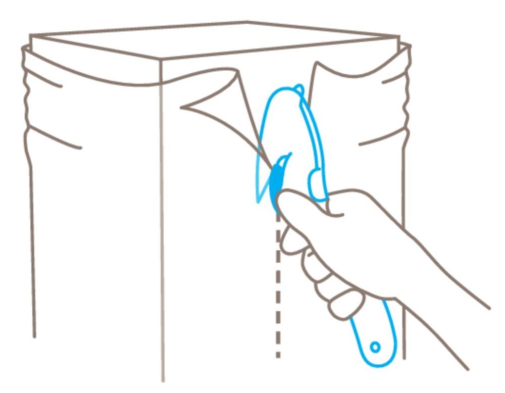 MARTOR Sicherheitsmesser SECUMAX EASYSAFE mit Rechteckklinge 45 | 1 Stück Produktbild img22 L