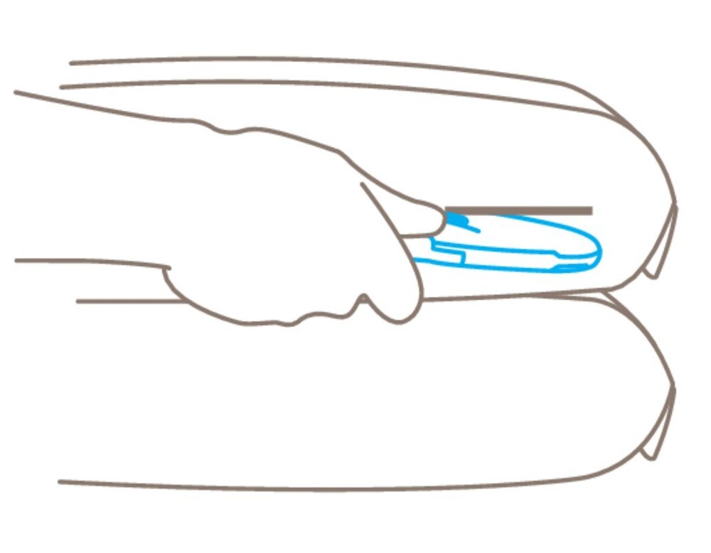 MARTOR Sicherheitsmesser SECUMAX EASYSAFE mit Rechteckklinge 45 | 1 Stück Produktbild img24 L