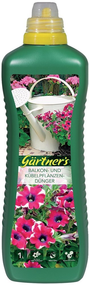 Gärtner`s Balkon- u. Kübelpflanzen-Dünger, 1 kg Produktbild img1 L