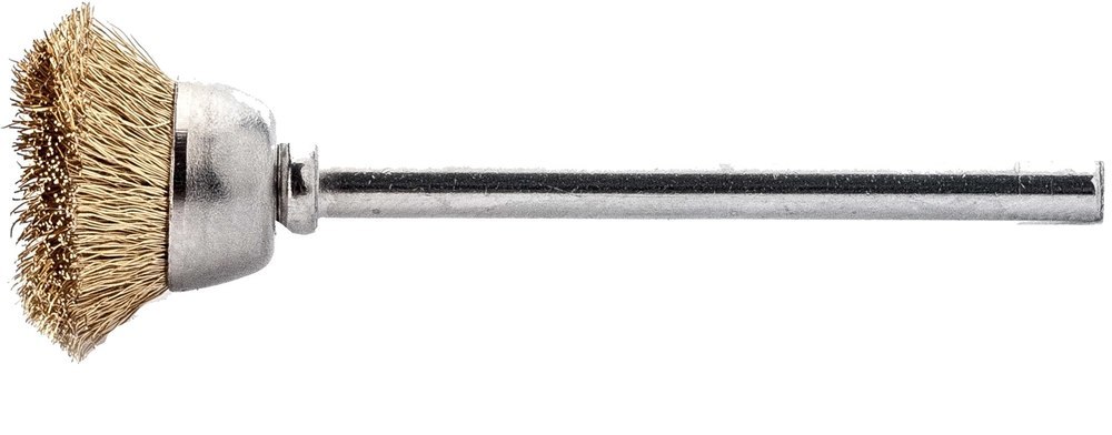 Lessmann Miniatur-Topfbürste Messing gewellt 15 x 0,1mm Produktbild img1 L