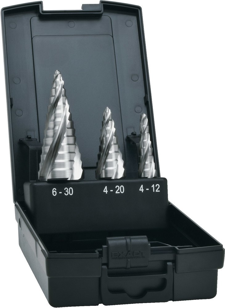 EXACT Stufenbohrer-Set HSS 4-fach 4-30mm Produktbild img1 L